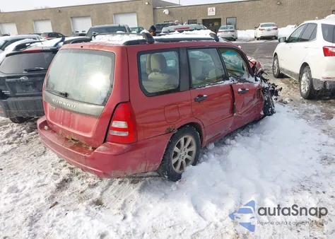 2005 Subaru Forester 2.5Xs из США, поврежденный, VIN JF1SG65655H741604